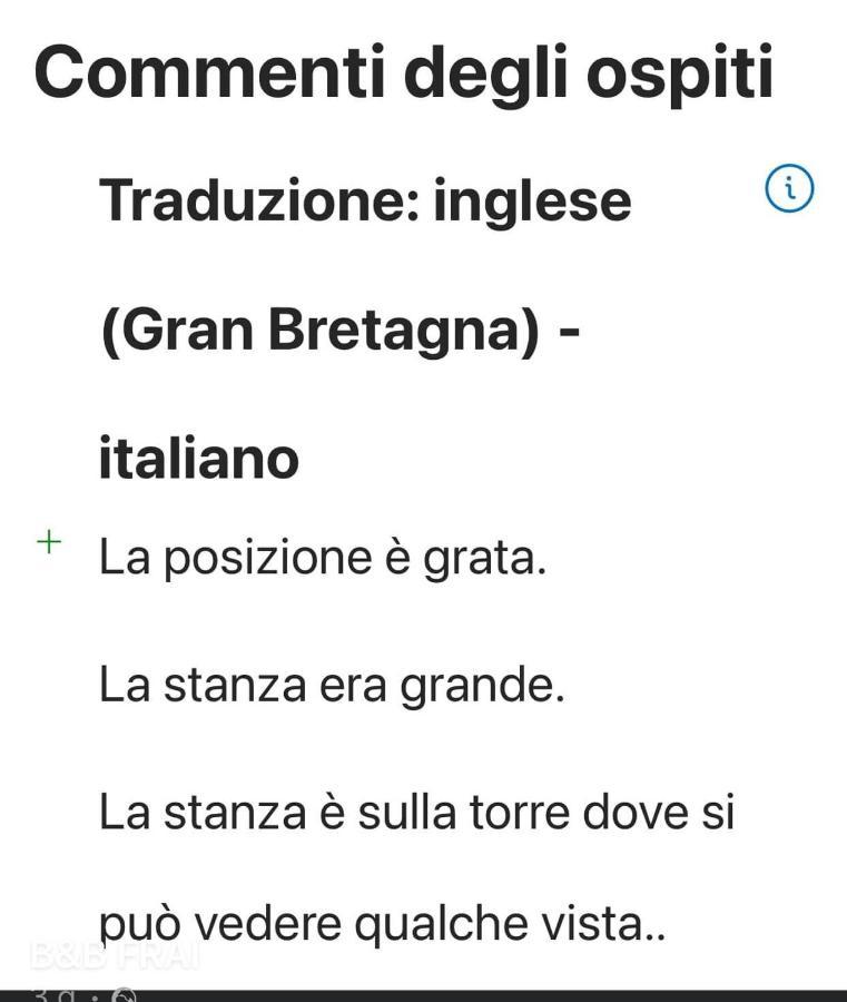 B&B Frai Sorrento Exteriör bild