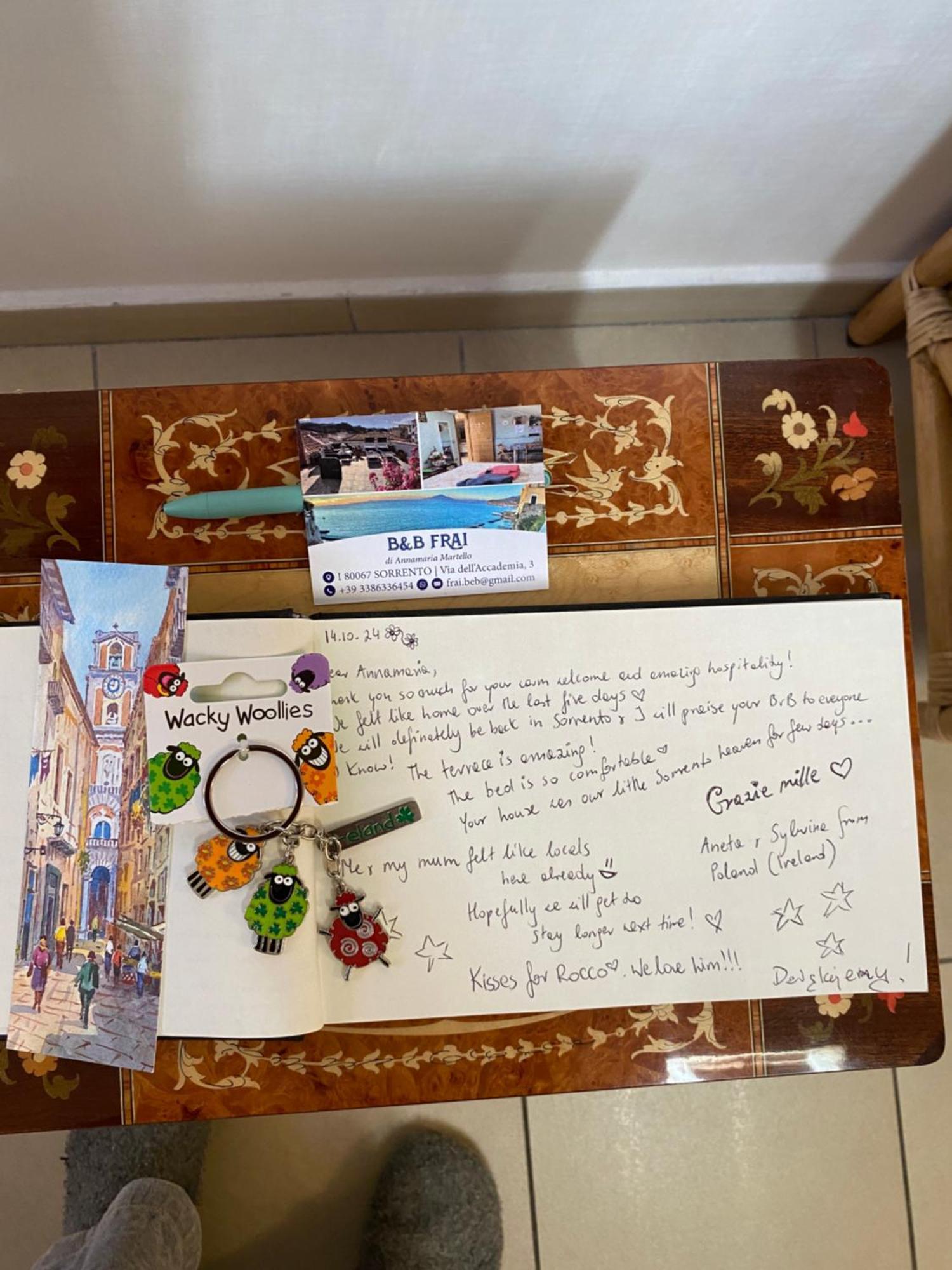 B&B Frai Sorrento Exteriör bild